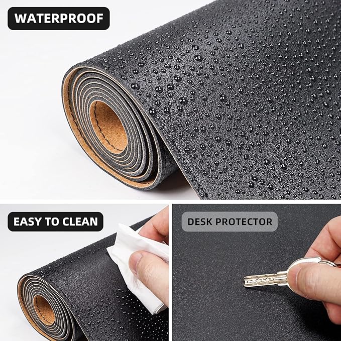 AFIING Large Desk Mat, Waterproof, - Image 4