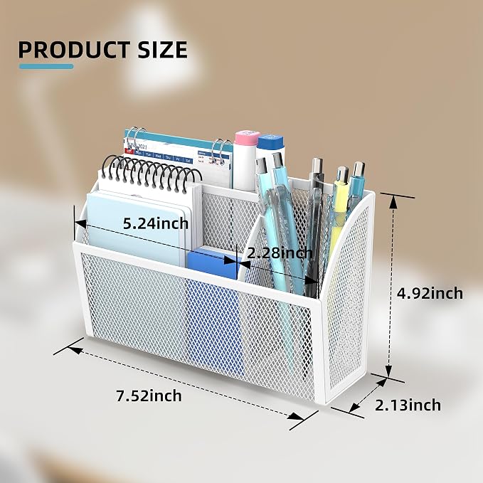DALTACK Magnetic Pencil Holder Magnetic Shelf - Image 7