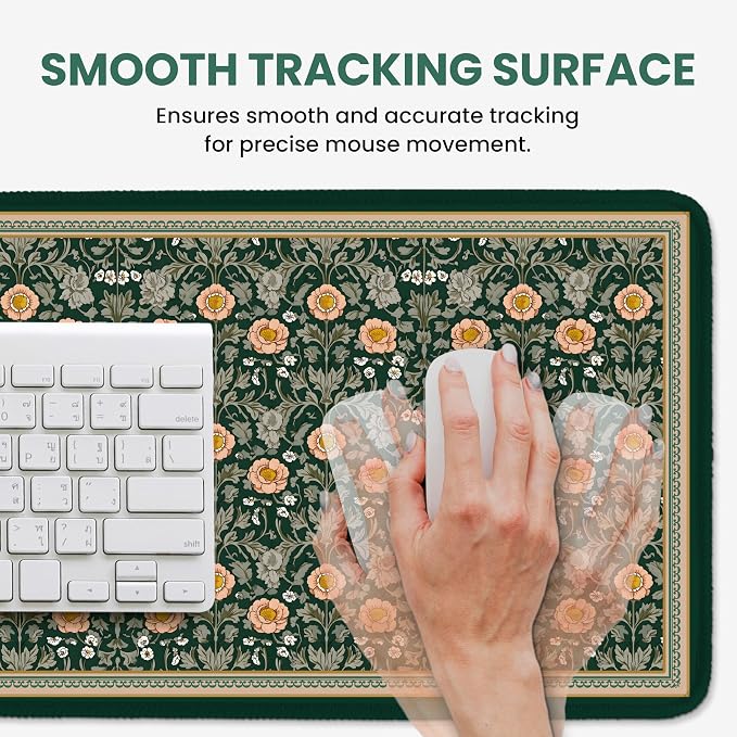 Large Mouse Pad for Desktop, Cute Desk Mat Pad Protector for Work & Gaming - Image 4