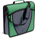 Case-it Mighty Zip Tab School Zipper Binder | 3-Inch O-Rings, 600-Sheet Capacity by Case-it