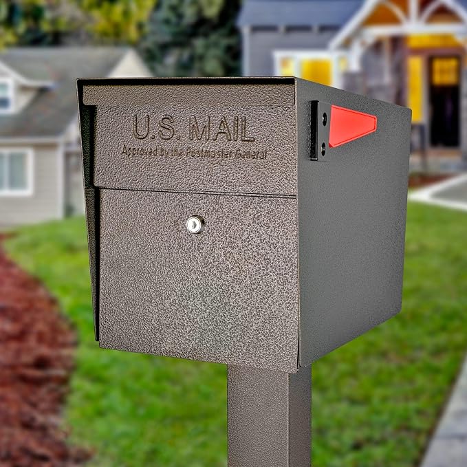 Mail Boss 7123, Bronze In-Ground Mounting Post, - Image 3