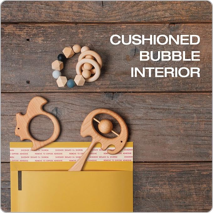 Quality Park Bubble Mailers, 6 x 9 Shipping Envelopes, Durable Brown Kraft - Image 2