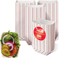 Paper Food Boats .25 Lb Disposable Red & White Checkered Trays, Eco Friendly by StockYourHome