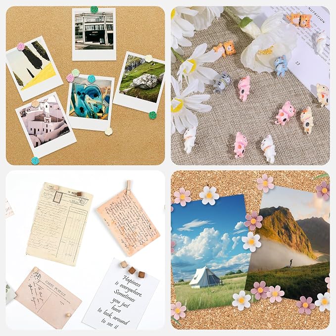 72-Piece Decorative Push Pins - Image 3