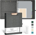 EYROZILL 3 Ring Binder, 1 Inch Linen Binder Organizer by EYROZILL