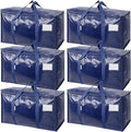 TICONN 6 Pack Extra Large Moving Bags Heavy Duty by TICONN