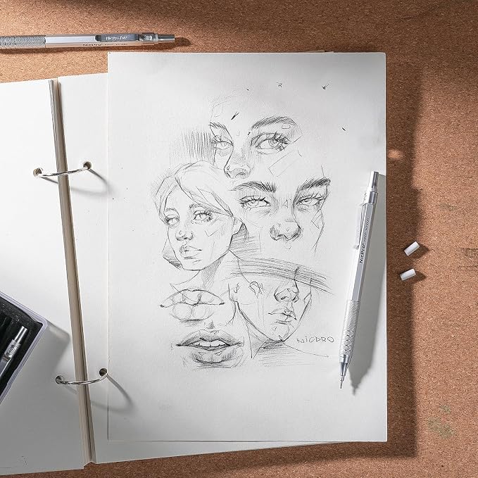 Nicpro 0.9 mm Metal Mechanical Pencil Set - Image 5