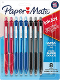 Paper Mate InkJoy 300RT Retractable Ballpoint Pens, Medium Point, 8 Pack by Unknown