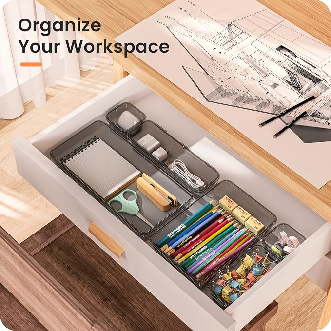 【Military Grade】A-LuGei Drawer Organizer, 【】Makeup organizer - Image 3