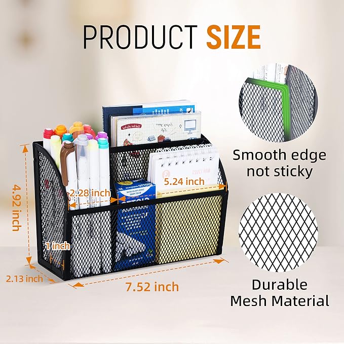 DALTACK Magnetic Pencil Holder Magnetic Shelf - Image 3