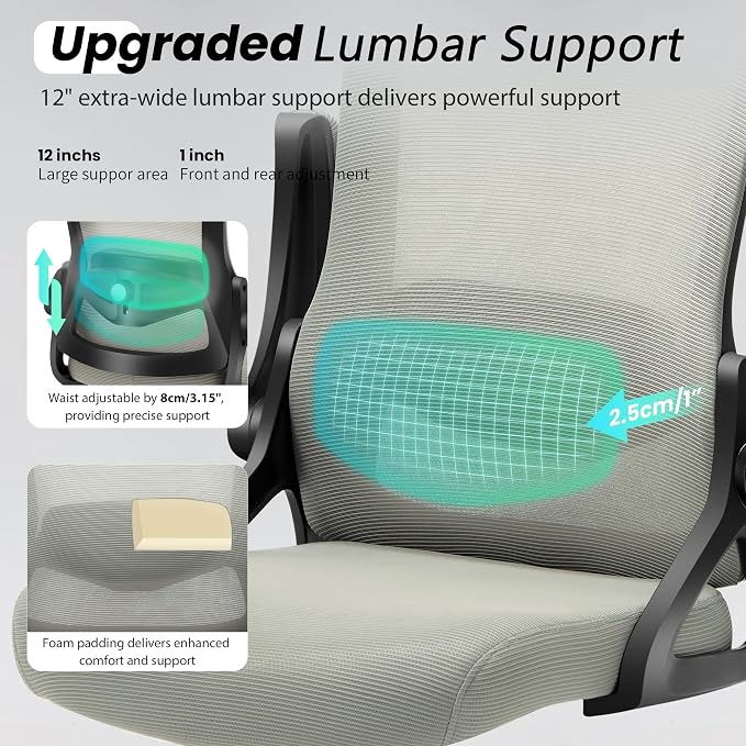 Fizzin Ergonomic Office Chair, 400 LBS Computer Chairs - Image 3