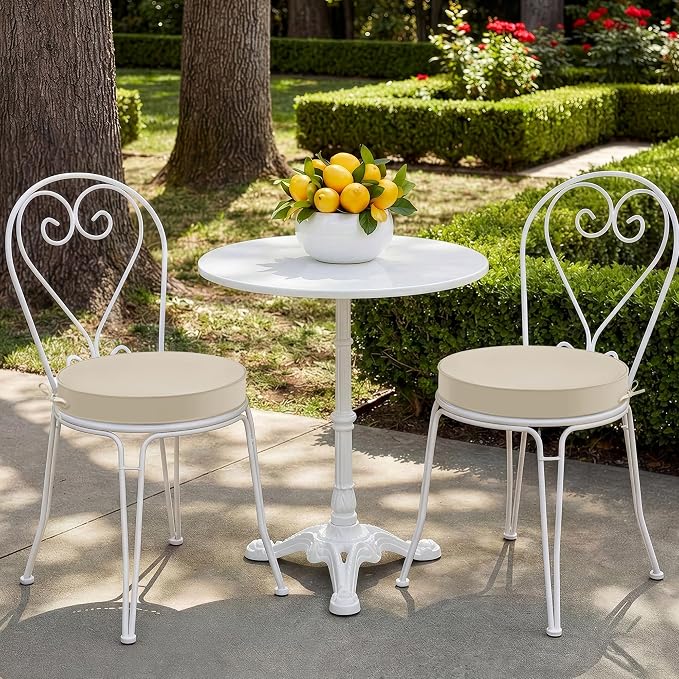 Summsun Outdoor Bistro Chair Cushions Set of 2 - Image 2