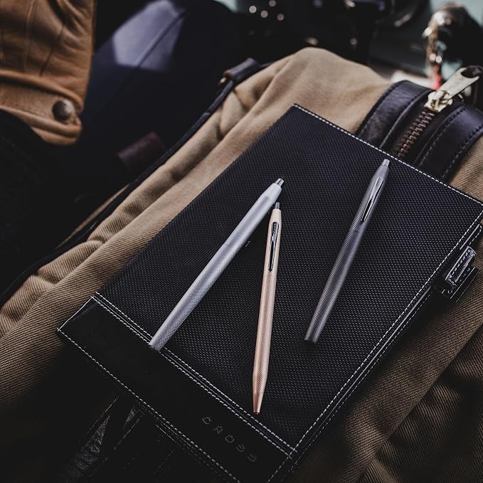 Cross Classic Century Brushed Rose-Gold PVD Ballpoint Pen - Image 2