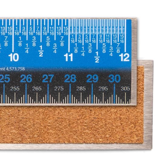 Victor Easy Read Stainless Steel Ruler, Standard/Metric by Victor