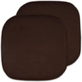Sweet Home Collection 2 Pack Memory Foam Honeycomb Nonslip Back 16" x 16" by SweetHomeCollection