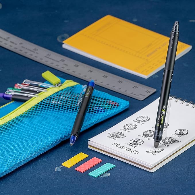 Pilot FriXion Synergy Clicker Erasable, Refillable, Retractable Gel Ink Pens - Image 2