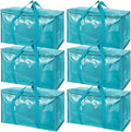 TICONN 6 Pack Extra Large Moving Bags Heavy Duty by TICONN