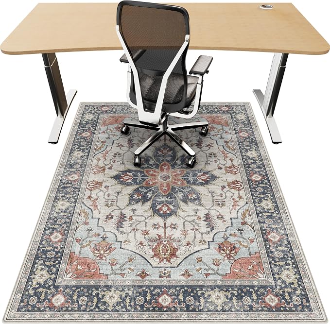 48"x60" Office Chair Mat for Hardwood, Under Desk Chair Mat for Home Office by Unknown