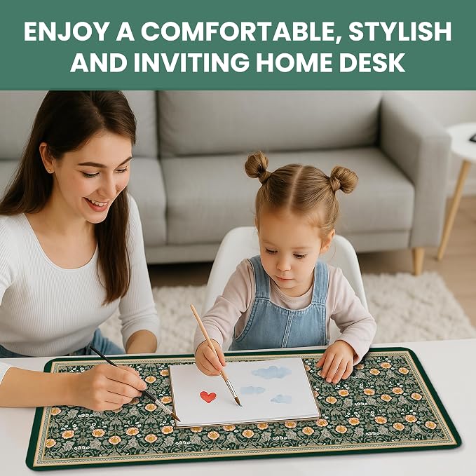 Large Mouse Pad for Desktop, Cute Desk Mat Pad Protector for Work & Gaming - Image 7