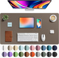 Aothia Faux Leather Desk Mat by AothiaSimpleNaturalUnique
