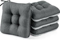 BETU Chair Cushions for Dining Chairs Set of 4, 3.5" Thick Kitchen Table Chair by BETU
