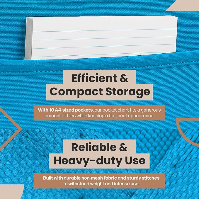 Hippo Creation Storage Pocket Chart - Image 4
