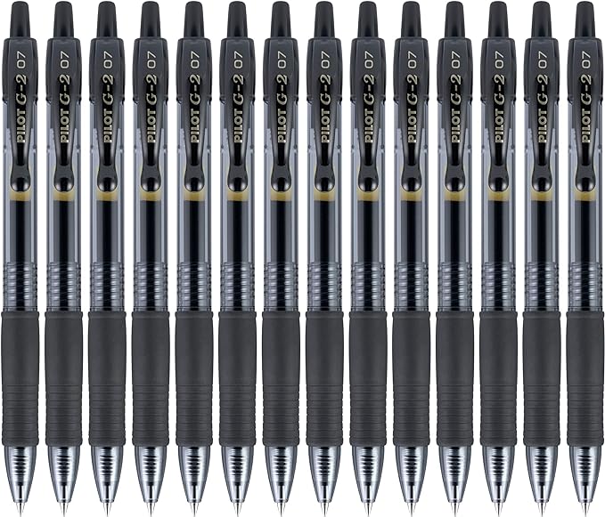Pilot G2 Pens, Premium Refillable and Retractable Rolling Ball Gel Pens by PilotCorporationofAmerica