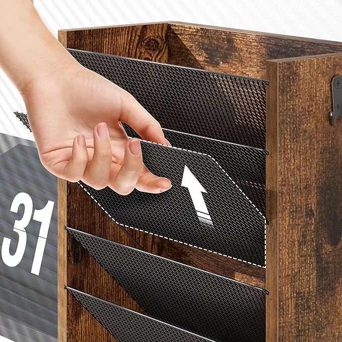 Creso hom Mail Organizer Wall Mounted, Mail Sorter - Image 6
