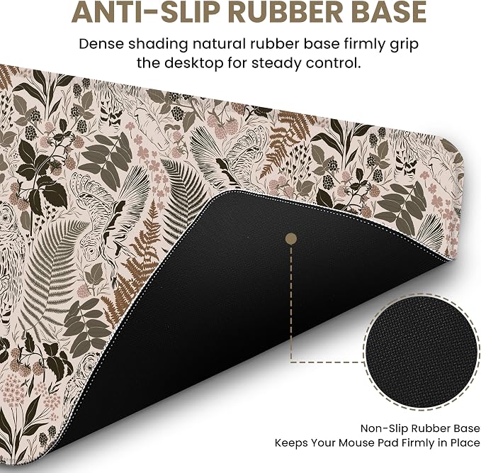 Aesthetic Desk Mat, Cute Magical Forest Desk Pad Protector - Image 3