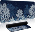 Aesthetic Desk Mat, Cute Ocean Reef Desk Pad Protector by Zotia