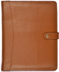LEATHER VILLAGE Portfolio Professional Organizer – Carbon Fiber Genuine Leather by LeatherVillage