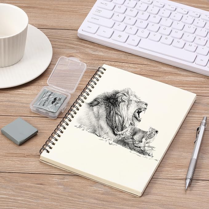 Mr. Pen- Kneaded Erasers, 10 Pack | Gray Moldable Art Erasers - Image 6