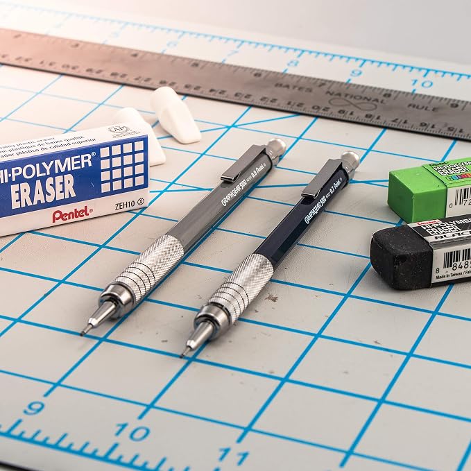 Pentel Drafting Kit with Graph Gear 500 Automatic Drafting Pencil, Lead and - Image 7