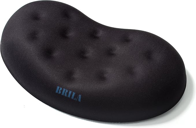 BRILA Ergonomic Memory Foam Mouse Wrist Rest Support Pad Cushion by BRILA