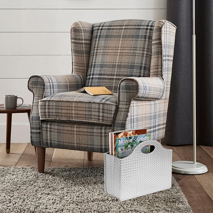 HofferRuffer Magazine Basket Holder, Foldable Magazine Rack, Document File - Image 3