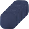 Sweet Home Collection Cushion Memory Foam Chair Pads Honeycomb Nonslip Back by SweetHomeCollection