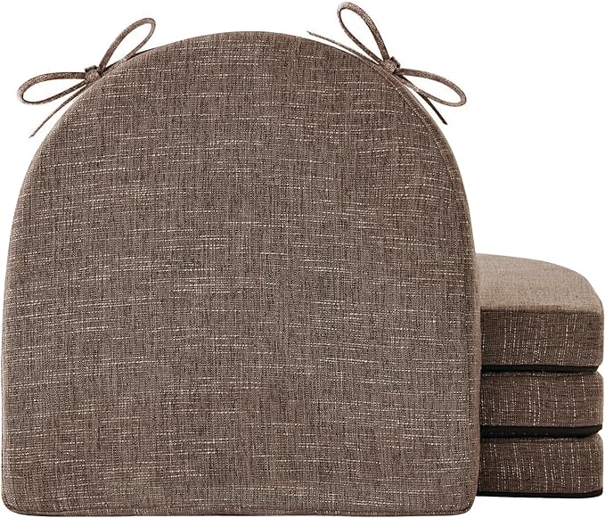 IPYNBAP Chair Cushions for Dining Chairs, Kitchen Chair Cushions, Non Slip by IPYNBAP