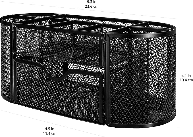 Amazon Basics Mesh Desk Organizer - Image 5