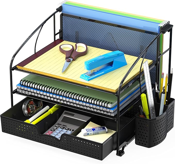 Simple Houseware 3-Tier Desk Organizer by SimpleHouseware