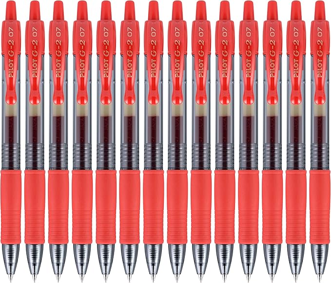 Pilot G2 Premium Refillable and Retractable Rolling Ball Gel Pens, Fine Point by PilotCorporationofAmerica