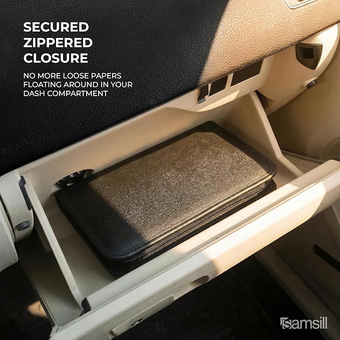 Samsill Car Registration and Insurance Holder, Owner's Manual Glove Box - Image 9