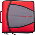 Case-it Mighty Zip Tab School Zipper Binder | 3-Inch O-Rings, 600-Sheet Capacity by Case-it