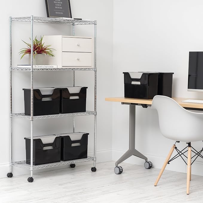 IRIS USA Medium Portable Desktop File Box - Image 3