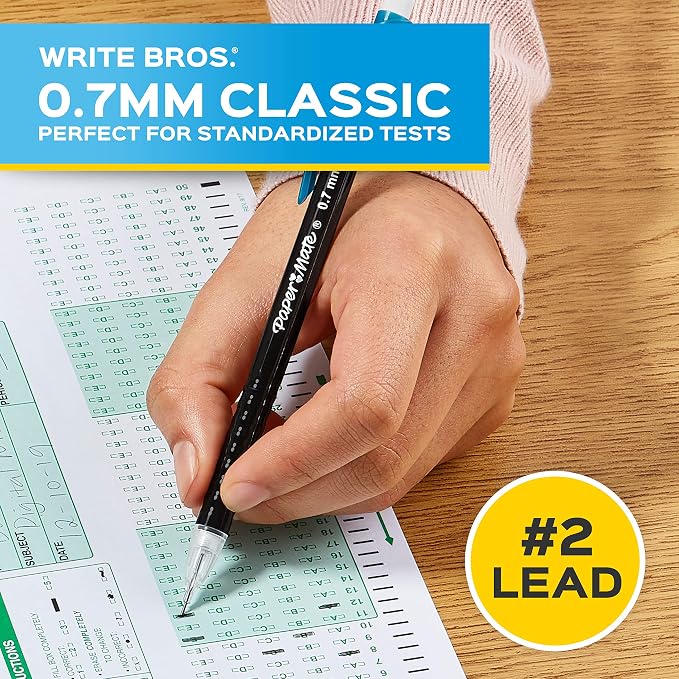 Paper Mate Mechanical Pencils, Write Bros. Classic Number 2 Pencil, Back to - Image 4