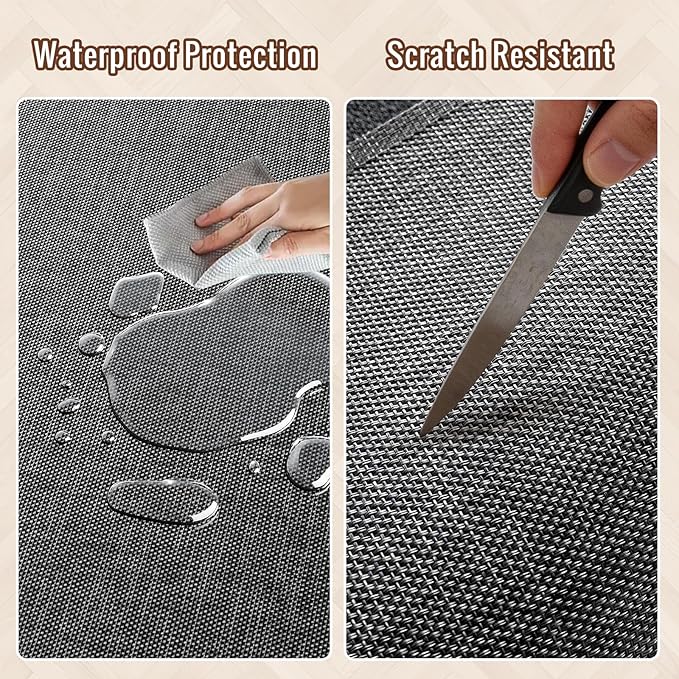 Wansimoo Office Chair Mat for Hardwood and Tile Floor, Heavy Duty Computer - Image 4