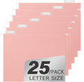 pmybupo Extra Capacity Hanging File Folders, 25 Pack Reinforced Letter Size by pmybupo