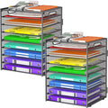 Cawukege 9 Tier Paper Organizer by Cawukege