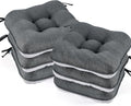 BETU Chair Cushions for Dining Chairs Set of 6, 3.5" Thick Kitchen Table Chair by BETU