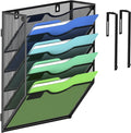 Kuntine.B Wall File Organizer Office Hanging Magazine Holder Wall File Organizer by KuntineB