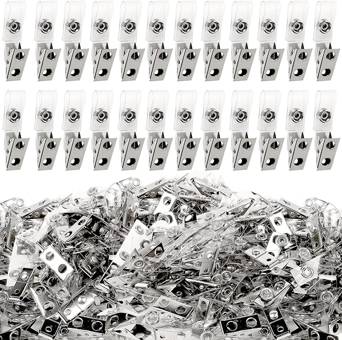 Happy Trees 300pc Metal Badge Clips by HappyTrees